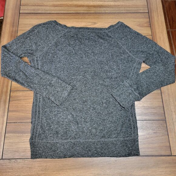 Collegiate Outfitters Texas A&M Aggies Wide Neck Sweater LS Dark Grey - Size XL - Picture 4 of 6